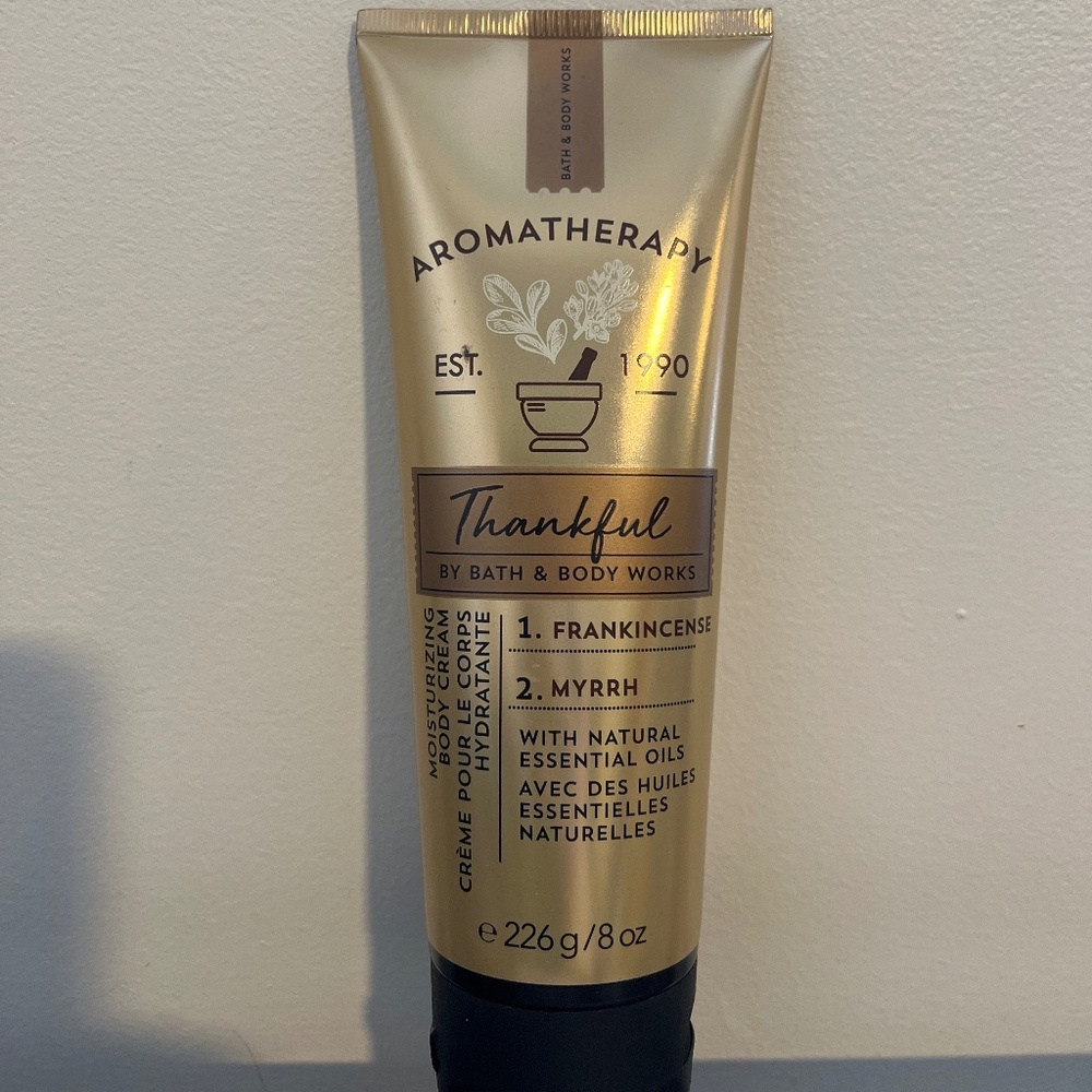 Bath & Body Works Aromatherapy Frankincense Myrrh Cream Rare HTF